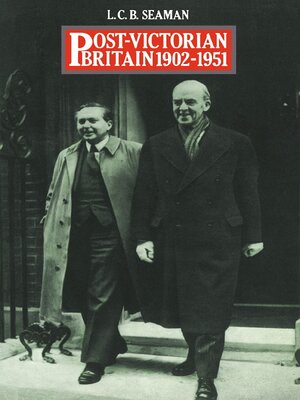 cover image of Post-Victorian Britain 1902-1951